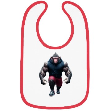 Discover "Prime Ape: The Muscular Monkey" Bibs