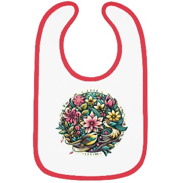 Discover Ephemeral Spring Harmony Bibs