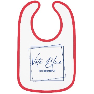 Discover Vote Blue Election 2024 Gifts Bibs
