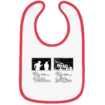 Discover Mower My Problem My Solution Pictogram Mom Dad Bibs