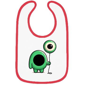 Discover Eye Balloon Bibs