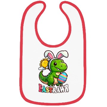 Discover EASTRAWR DINOSAUR EASTER Bibs
