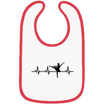 Discover Ballet Girl Pulse Line Bibs