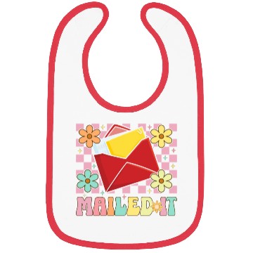 Discover Mailed It Postal Service Postal Worker Postman Bibs