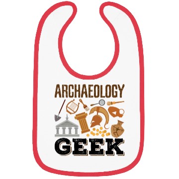 Discover Archaeology Geek Bibs