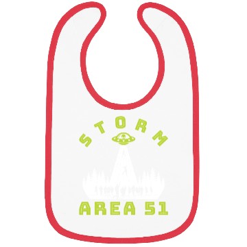 Discover Alien Hunter Storm Area 51 Meme Bibs