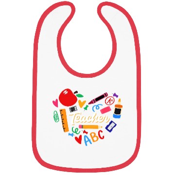Discover School Teacher, Teacher Appreciation Bibs
