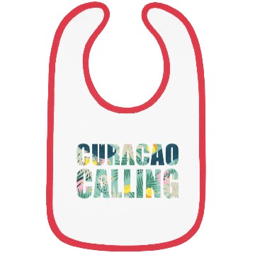Discover Curacao Calling Tropical Vibes Bibs