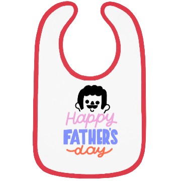Discover Happy Father's Day Bibs