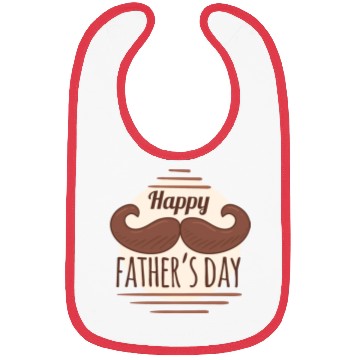 Discover Happy Father's Day Bibs