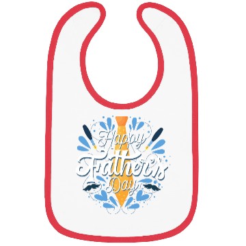 Discover Happy Father's Day Bibs