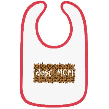 Discover Best MOM Leopard Pattern Bibs