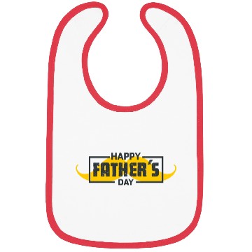 Discover Happy Father's Day Bibs