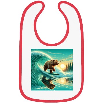Discover Grizzly bear windsurfing Bibs