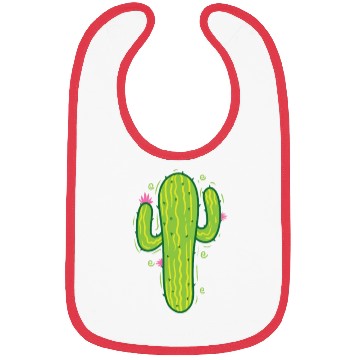 Discover classic Desert Cactus Plant Bibs