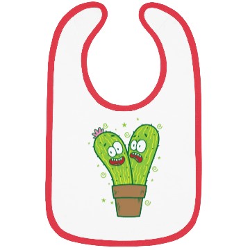 Discover Cactus Plants Nature Bibs