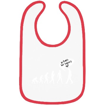 Discover Go Back. We Fucked Up – Funny Evolution Design Bibs