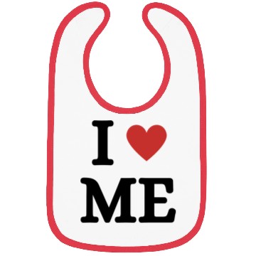 Discover I love me Bibs