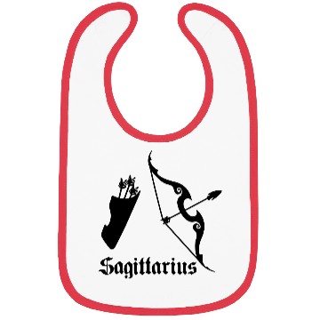 Discover Sagittarius bow and arrow Bibs