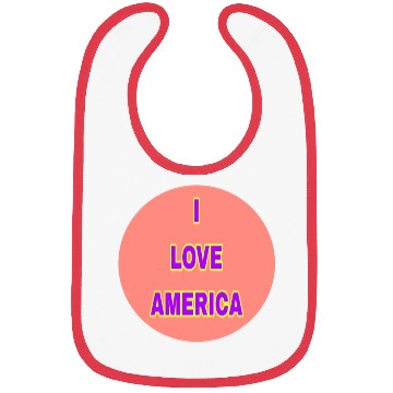 Discover I LOVE AMERICA SUPER QUALITY Bibs