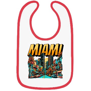 Discover Miami Vibes: Tropical Paradise Bibs