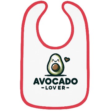 Discover heerful Avocado Heart Embrace Bibs