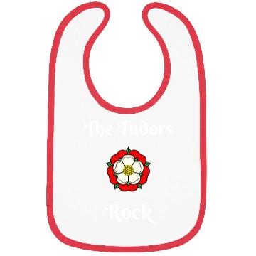 Discover Funny Tudor History Rose for College School Bibs