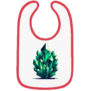 Discover Emerald Crystal Fragments Bibs