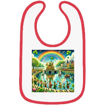 Discover St. Patrick's Reflections Luck of the Irish Bibs