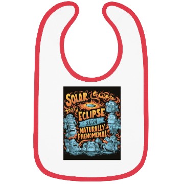 Discover Solar Eclipse 2024 Naturally Phenomenal Bibs