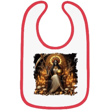 Discover La Santa Muerte Saint Death Bibs