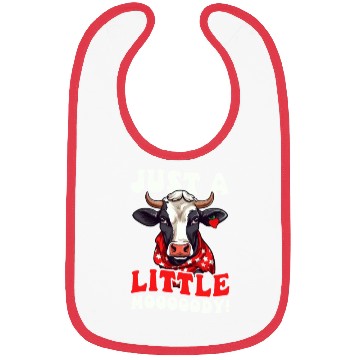 Discover Cow Farmer Little Mooooody Bibs
