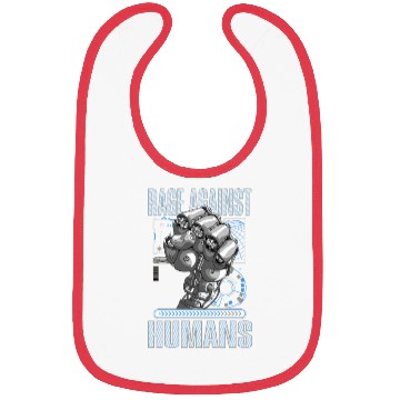 Discover Rage Against Humans Robotics Engineer Programmer Bibs