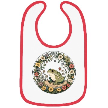 Discover Cute Frog Bibs