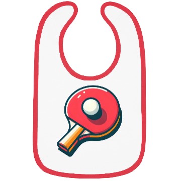 Discover Ping Pong Paddle and Ball Bibs