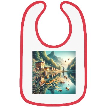 Discover Honey Harvest Reflections Sweet Nectar Bibs