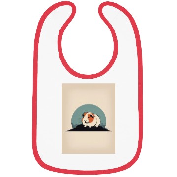 Discover Guinea Pig 4 - Japanese Retro Art Bibs