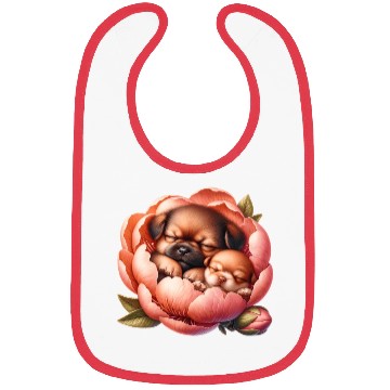 Discover Dogs Sleeping In Flower Bibs