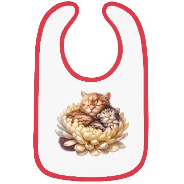 Discover Cats Sleeping In Flower Bibs