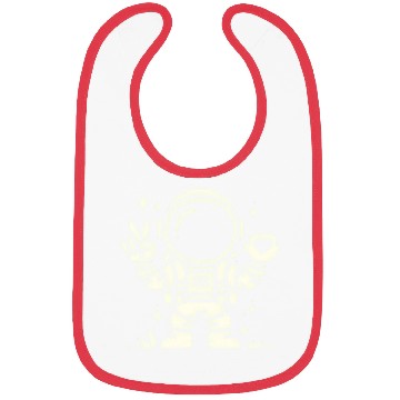 Discover White Astronaut is sending love (Dark Recommend) Bibs