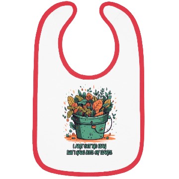 Discover Bucket Overflowing with Plants Bibs