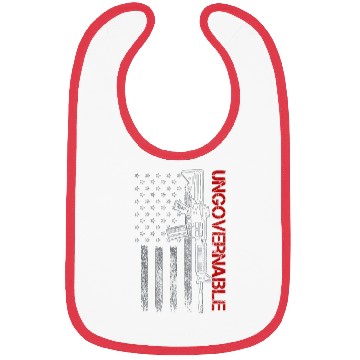 Discover Ungovernable Become Ungovernable American USA FLag Bibs