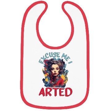 Discover Excuse Me I Arted 14 Bibs