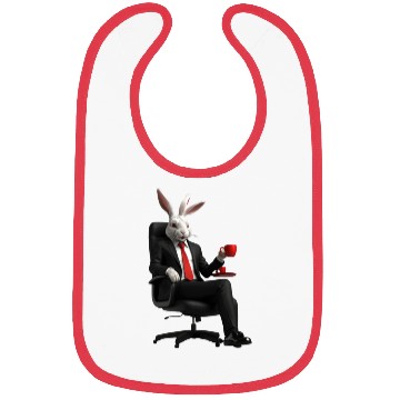 Discover Rabbit In Suit Bibs