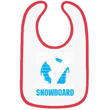 Discover Snowboarding Art Men Snowboard Cool Snowboarder Bibs