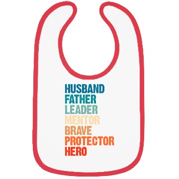 Discover Husband father fathers day Bibs