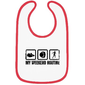 Discover My Weekend Routine Bibs
