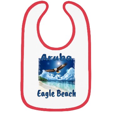 Discover Aruba Eagle Beach Vacation Dream Bibs