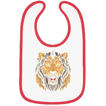 Discover Lion head premium Bibs design