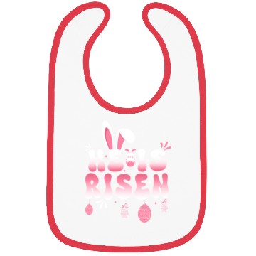 Discover He Is Risen Easter Celebration Theme Bunny Eggs Bibs